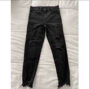 Black American eagle jeans